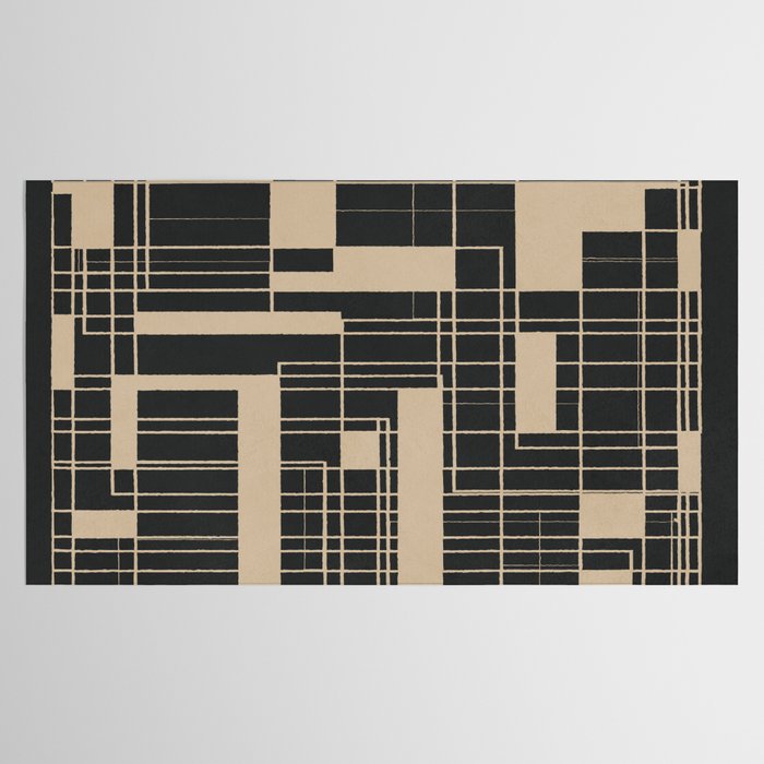 Lines in Motion 14 Tablecloth Gallery Image 2