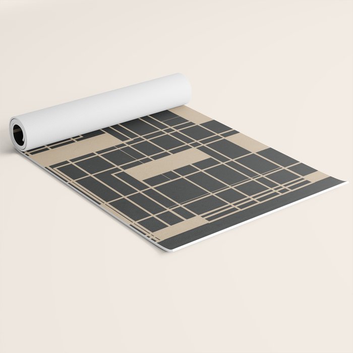 Lines in Motion 14 Yoga Mat Gallery Image 2