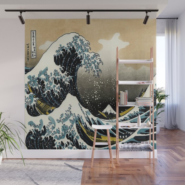 The Great Wave Off Kanagawa ,No.2, Wall Mural Gallery Image 1