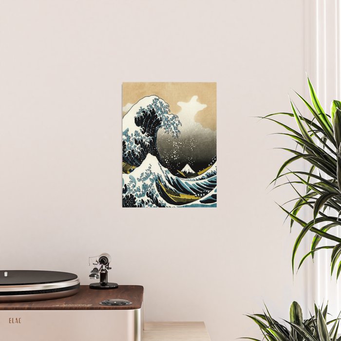The Great Wave Off Kanagawa ,No.2, Poster Gallery Image 2