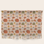 Types of Pumpkins Print Wall Hanging Gallery Image 1