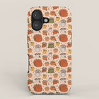 Types of Pumpkins Print iPhone Case Gallery Image 1