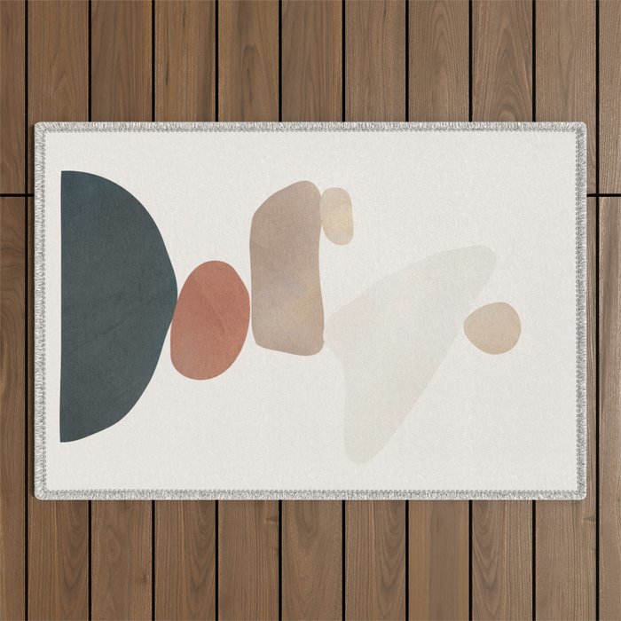 Balancing Stones 26 Outdoor Rug Gallery Image 1