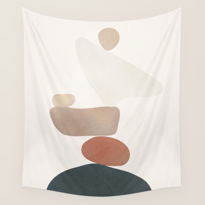 Balancing Stones 26 Wall Tapestry Gallery Image 4