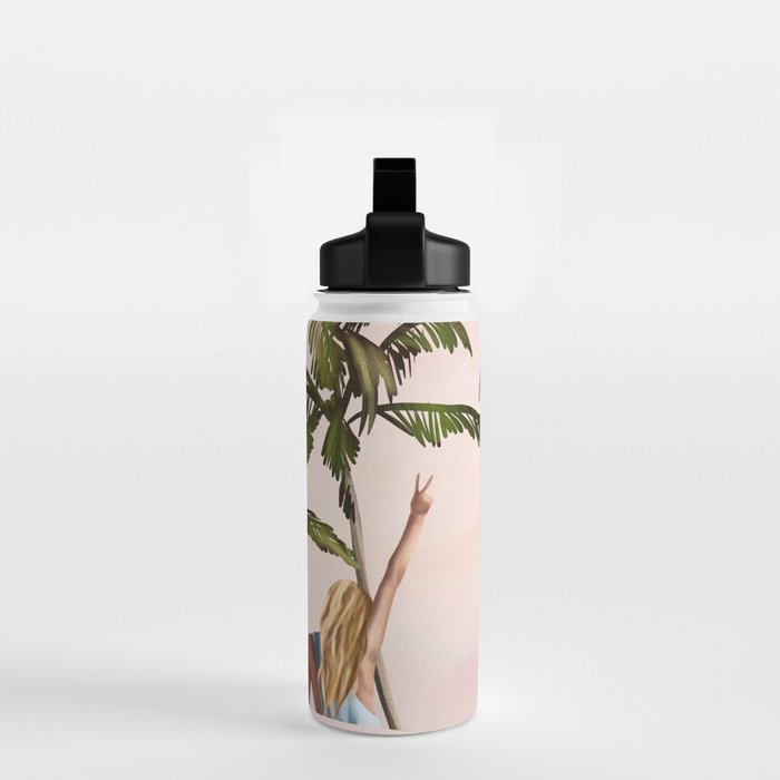 Beach Spring Break Water Bottle Gallery Image 2