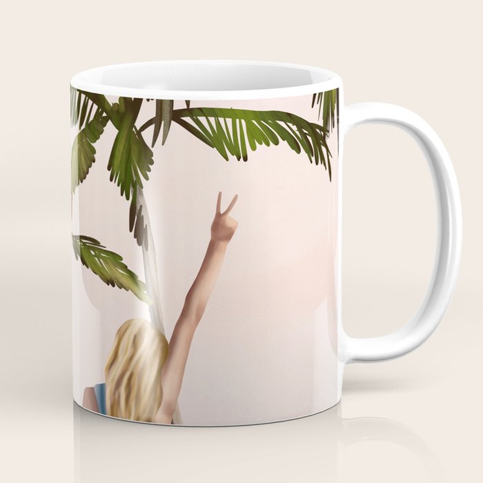 Beach Spring Break Coffee Mug Gallery Image 1