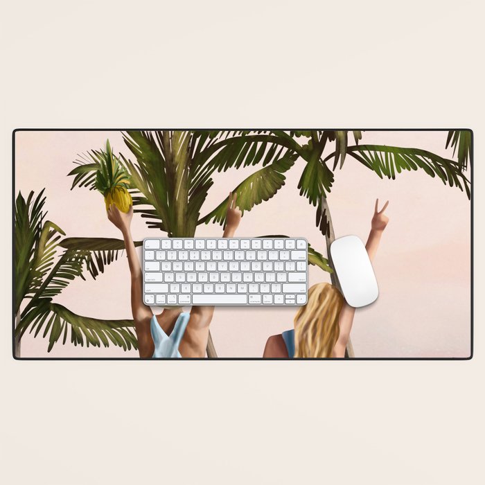 Beach Spring Break Desk Mat Gallery Image 1