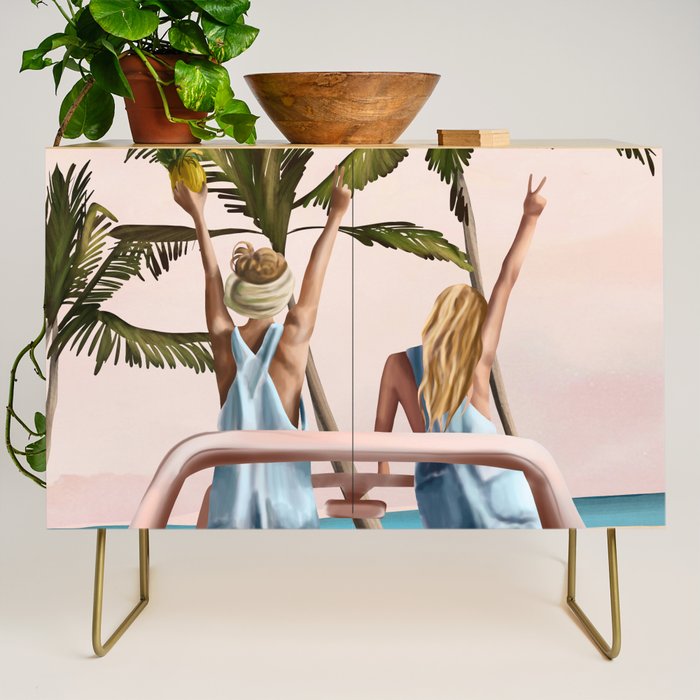 Beach Spring Break Credenza Gallery Image 1