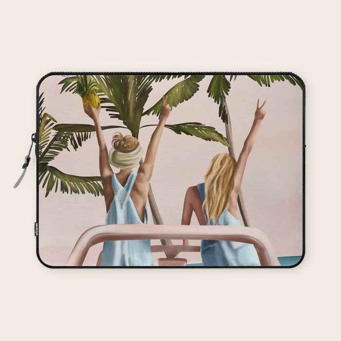 Beach Spring Break Laptop Sleeve Gallery Image 1