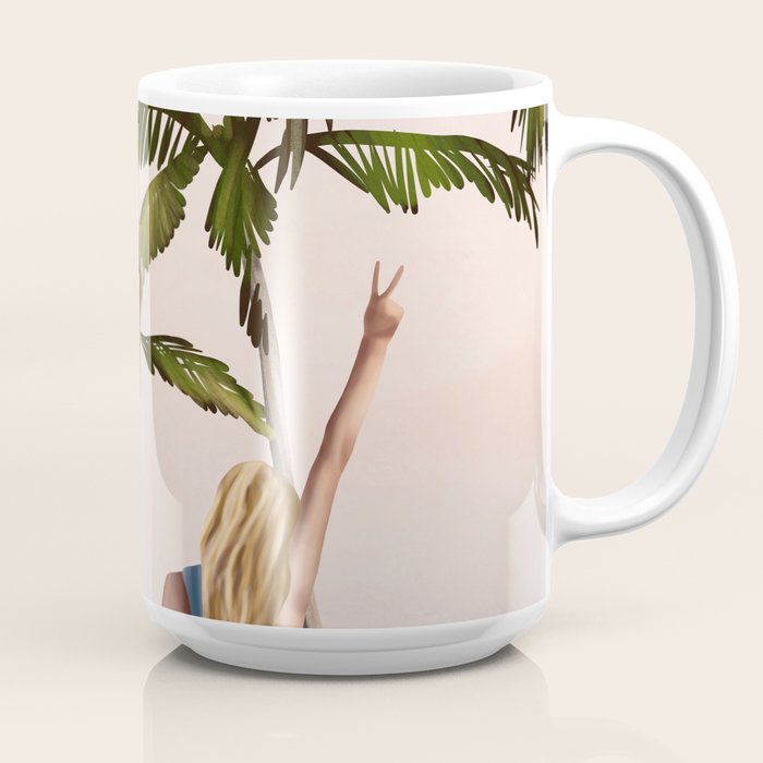 Beach Spring Break Coffee Mug Gallery Image 2