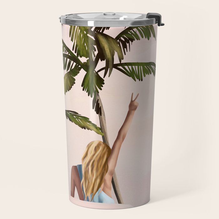 Beach Spring Break Travel Mug Gallery Image 2