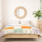 Rainbow Check Pattern Duvet Cover Gallery Image 3
