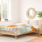Rainbow Check Pattern Duvet Cover Gallery Image 2