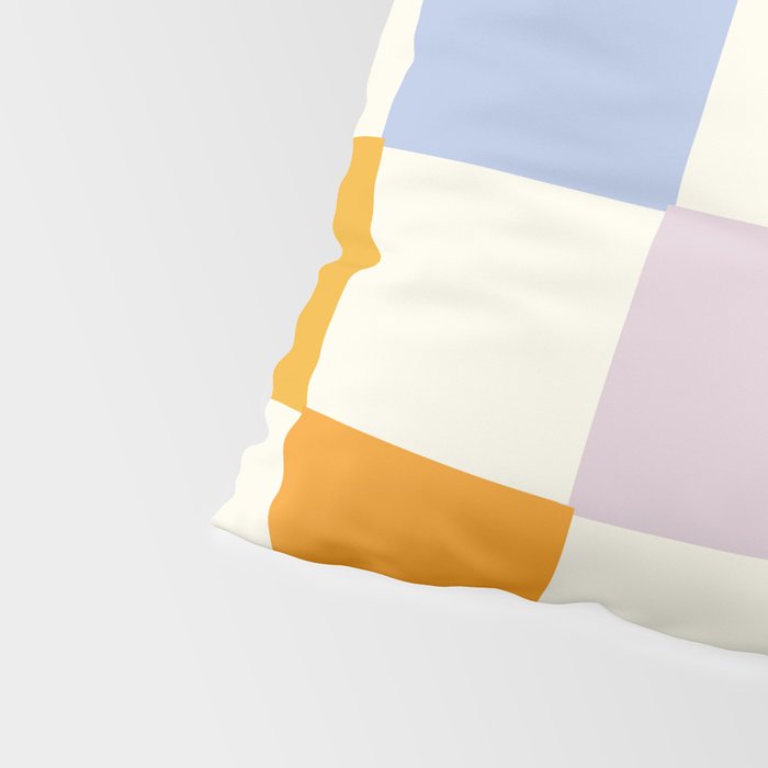 Rainbow Check Pattern Pillow Sham Gallery Image 4