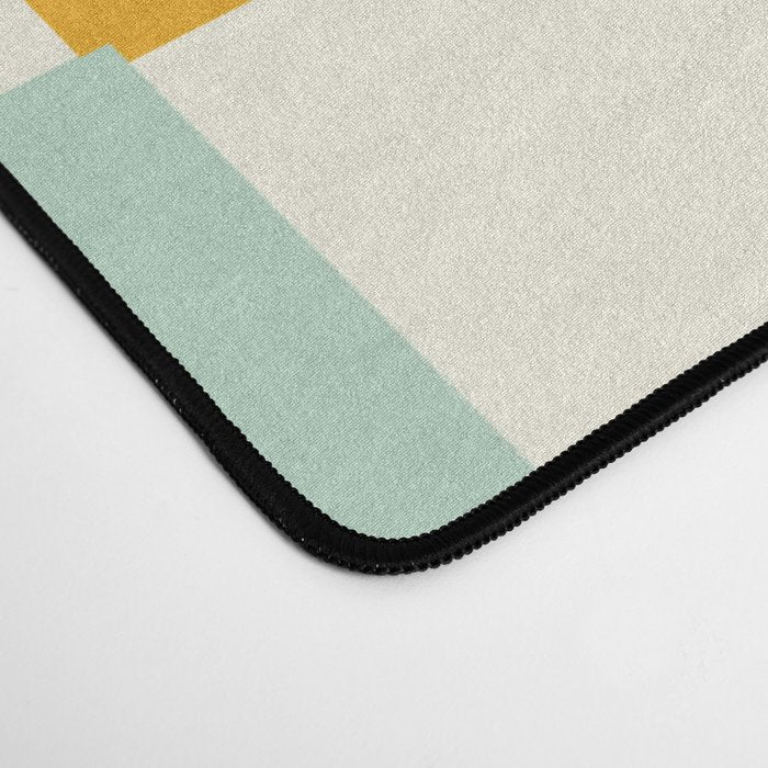 Rainbow Check Pattern Desk Mat Gallery Image 4