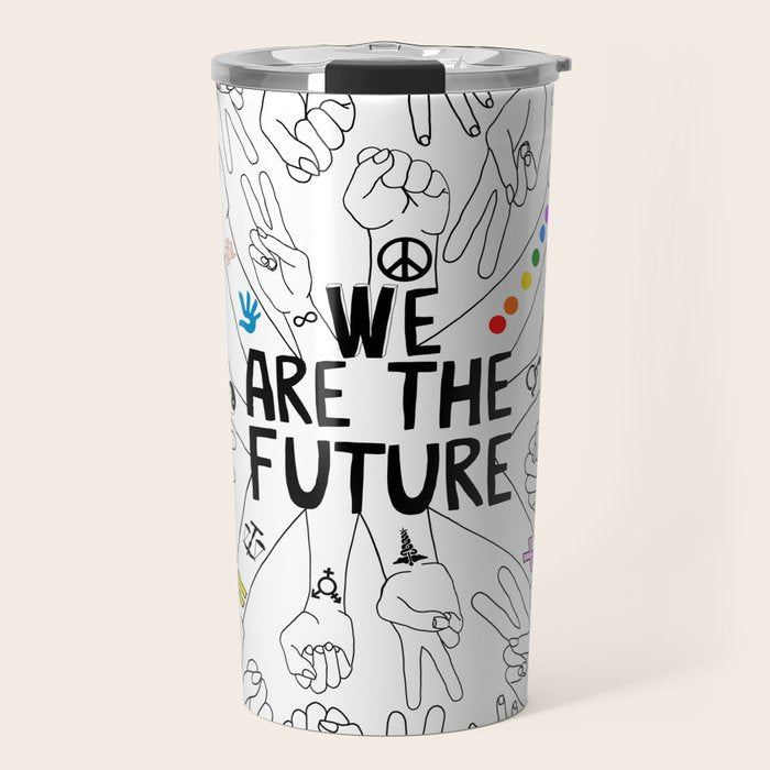 We Are The Future Tattoos Part 1 Travel Mug Gallery Image 1