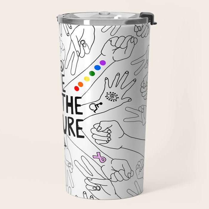 We Are The Future Tattoos Part 1 Travel Mug Gallery Image 2