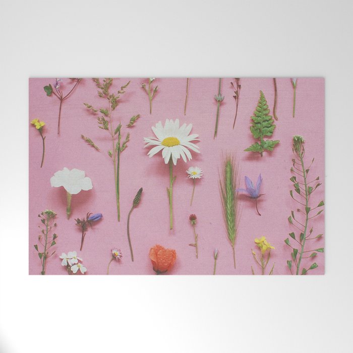Wild Flowers Welcome Mat Gallery Image 1
