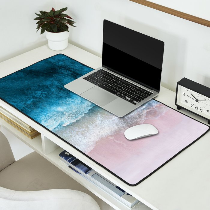 Blue Sea III Desk Mat Gallery Image 2