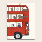 the big little red bus Notebook Gallery Image 4