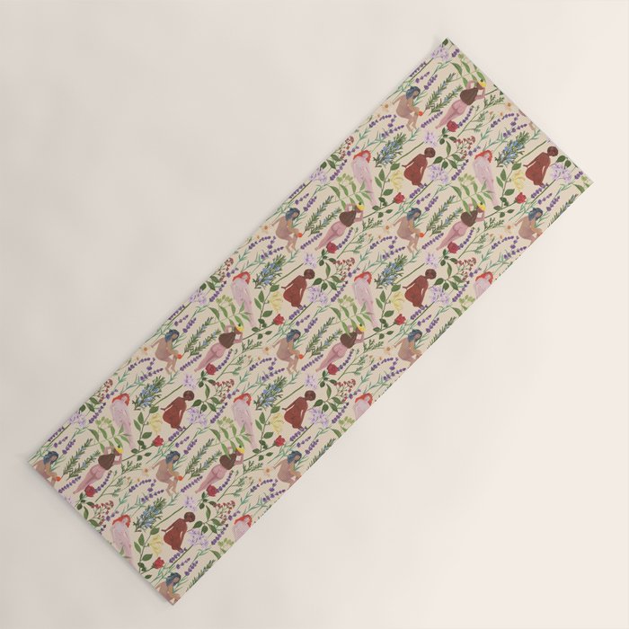 Aromatherapy Garden Yoga Mat Gallery Image 1
