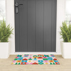 Happy Town Checks Welcome Mat Gallery Image 3