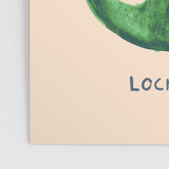 Lonely loch ness monster (loch-li-ness) Poster Gallery Image 3