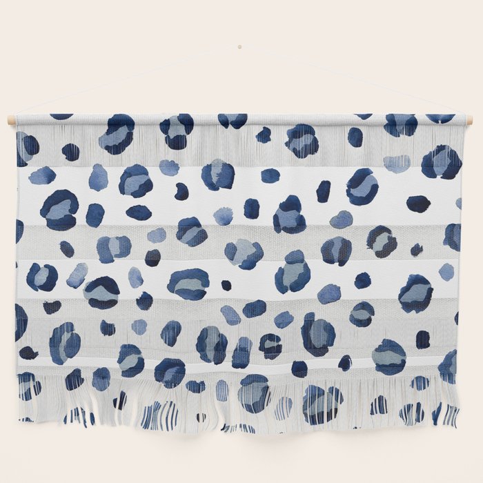 animal print (navy) Wall Hanging Gallery Image 1