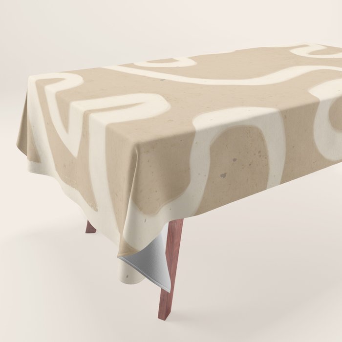 Organic Flow Tablecloth Gallery Image 1