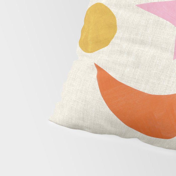 Orange Moon Mountain Pillow Sham Gallery Image 4