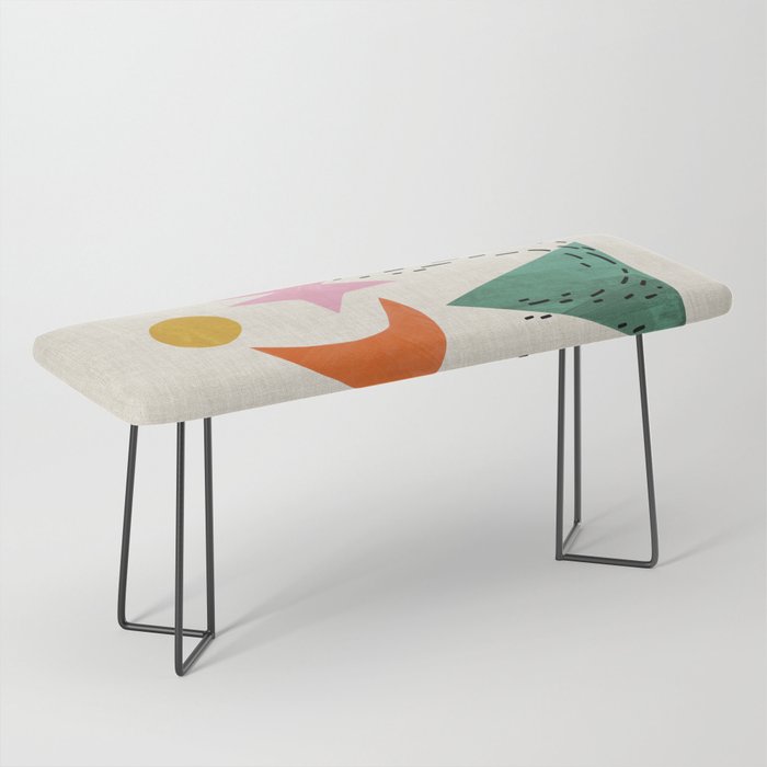 Orange Moon Mountain Bench Gallery Image 1