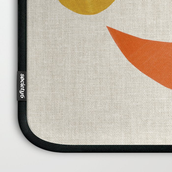 Orange Moon Mountain Laptop Sleeve Gallery Image 3