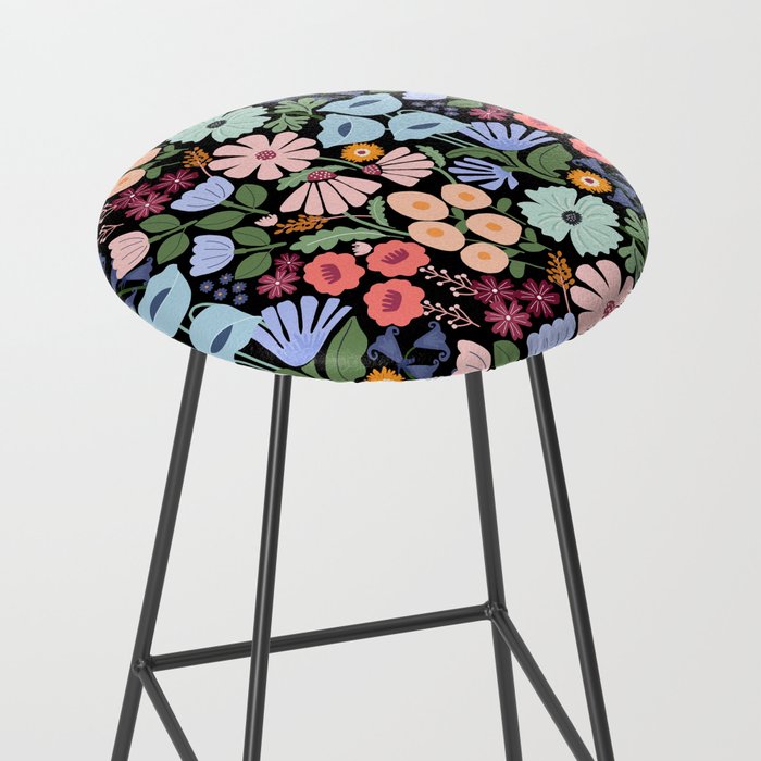 Meadow muse - night Stool Gallery Image 2