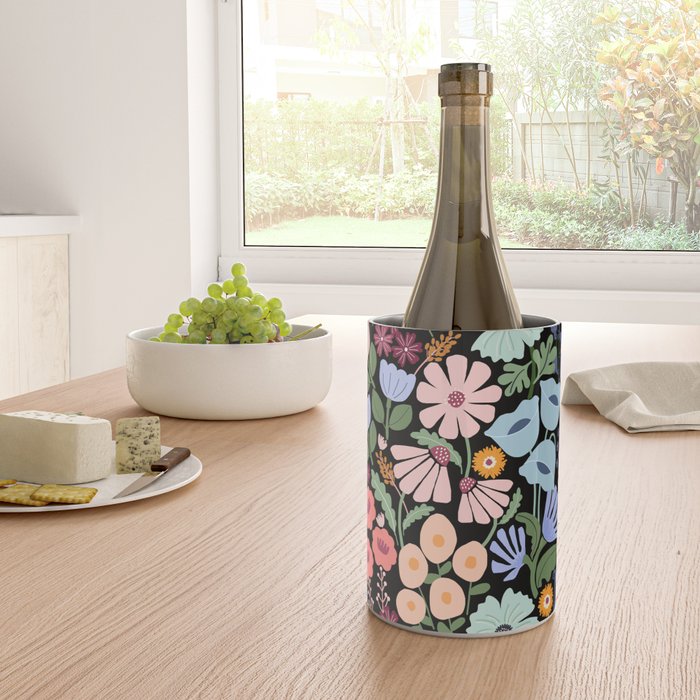 Meadow muse - night Wine Chiller Gallery Image 4