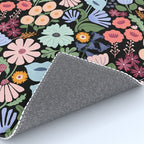 Meadow muse - night Rug Gallery Image 4