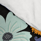 Meadow muse - night Comforter Gallery Image 4
