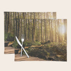 Forest Mountain Wanderlust Boardwalk - Nature Photography Placemat Gallery Image 1