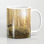 Forest Mountain Wanderlust Boardwalk - Nature Photography Coffee Mug Gallery Image 1