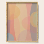 Pastel Abstract Serving Tray Gallery Image 1