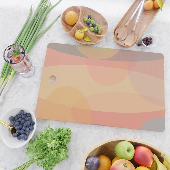 Pastel Abstract Cutting Board Gallery Image 2