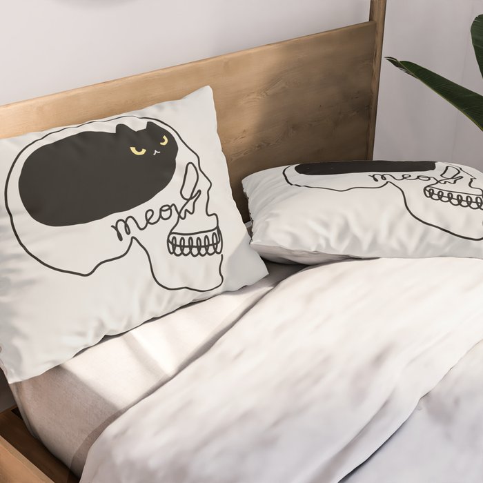 Cat Landscape 67: Cat People Pillow Sham Gallery Image 2