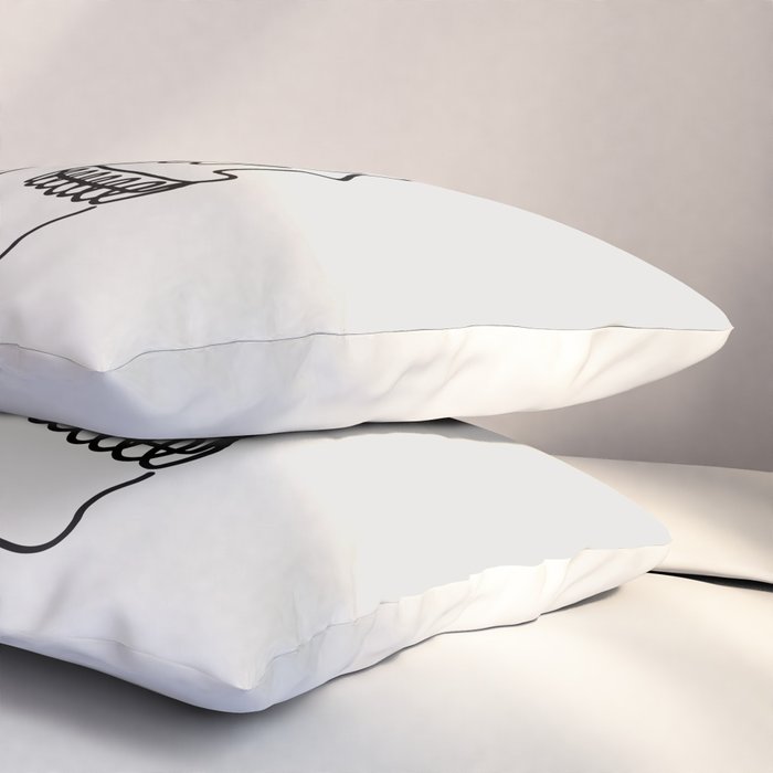 Cat Landscape 67: Cat People Pillow Sham Gallery Image 3