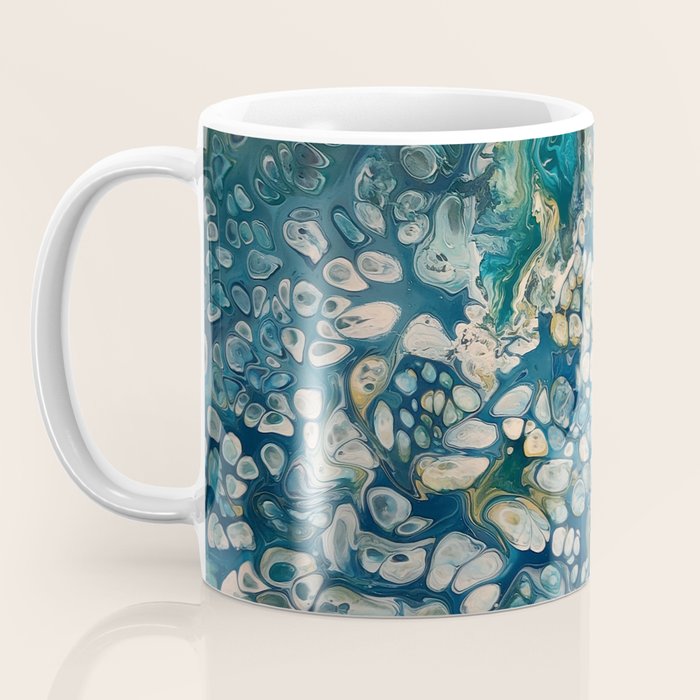 Underwater Abstract Fantasy Coffee Mug Gallery Image 3
