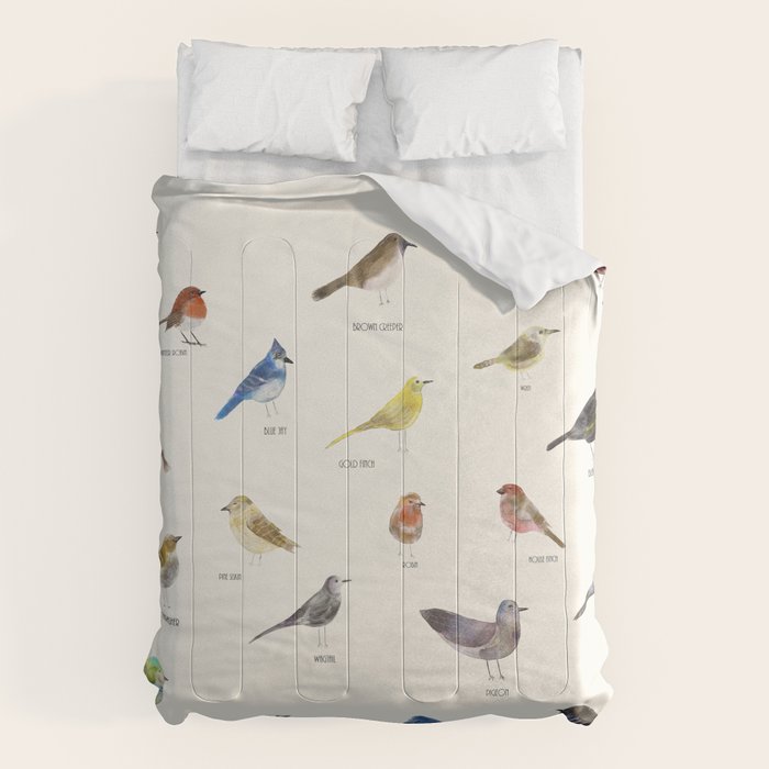 little nature birds Comforter Gallery Image 6