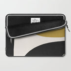 Abstract Flora - ochre Laptop Sleeve Gallery Image 2