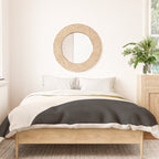 Abstract Flora - ochre Duvet Cover Gallery Image 3