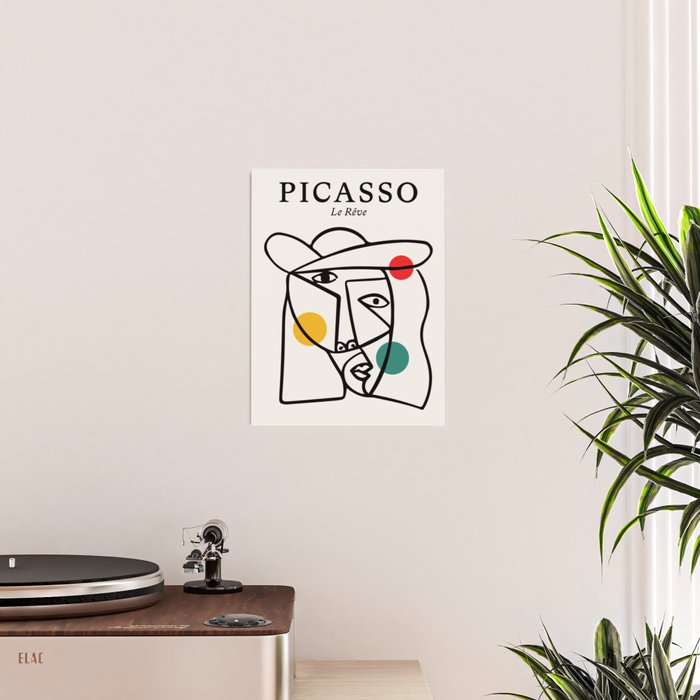 The Dream II | Pablo Picasso - Le Reve Poster Gallery Image 2