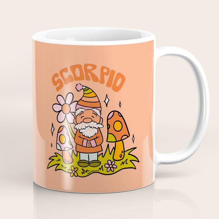 Scorpio Gnome Coffee Mug Gallery Image 1