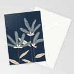 Three Flowers Stationery Card Gallery Image 2