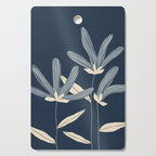 Three Flowers Cutting Board Gallery Image 1